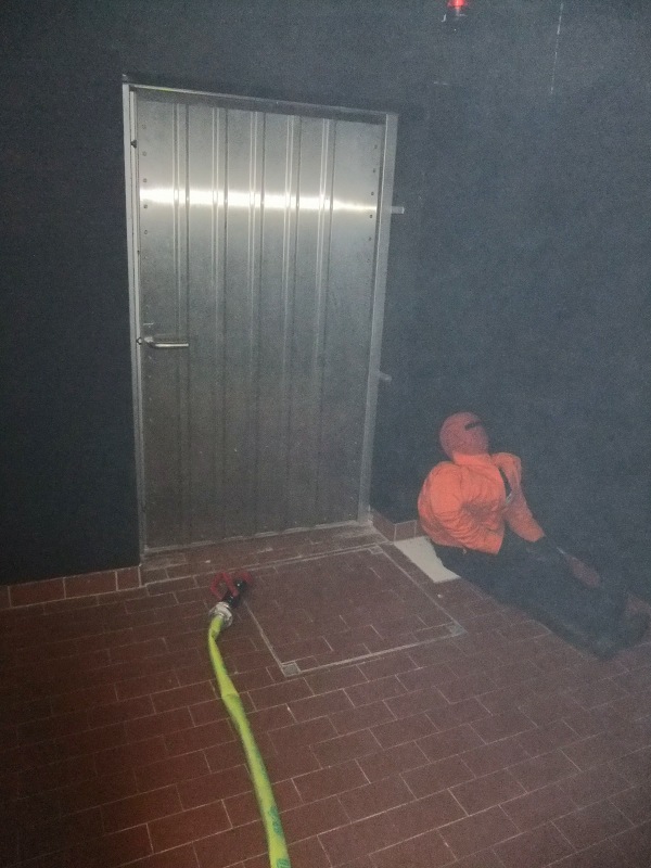 "Heiße Tür" mit Übungsszenario